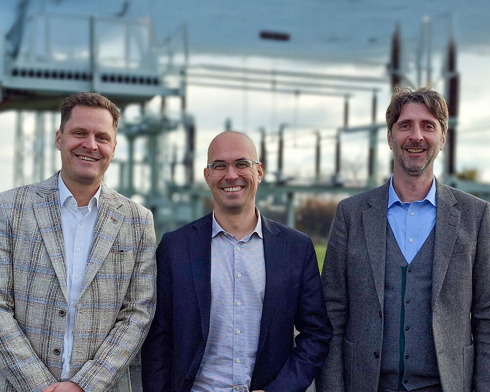 (Von links nach rechts: Mario Cebulski, Steffen Tostlebe, Michael Timm-Piske)